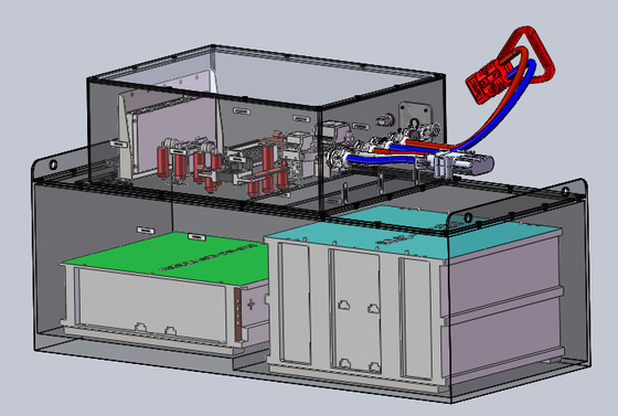 76.8v135ah Loader Battery Loading Vehicle Battery System Customized