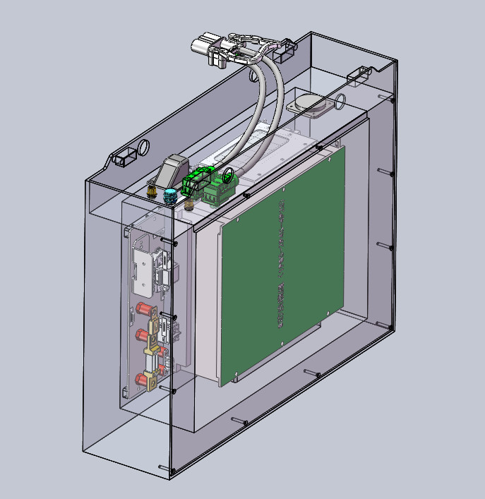 T20AP Side Standing Lithium Battery 24V150Ah EK-BZ-P060(Standard Module With 8 Lithium Iron Phosphate Battery Cells)