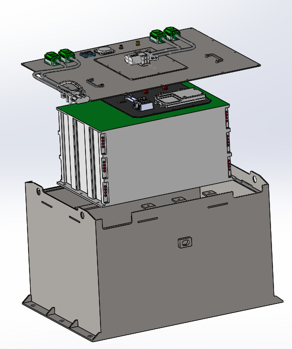 48v405ah Lithium Tractor Battery Maximum Continuous Discharge Current 1C